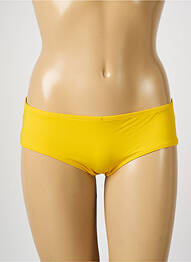 Bas de maillot de bain tissage satiné culotte jaune AUBADE femme