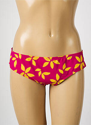 Bas de maillot de bain imprimé fantaisie culotte rose AUBADE femme