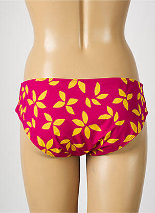 Bas de maillot de bain imprimé fantaisie culotte rose AUBADE femme