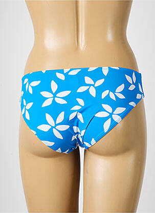 Bas de maillot de bain imprimé fantaisie culotte bleu AUBADE femme