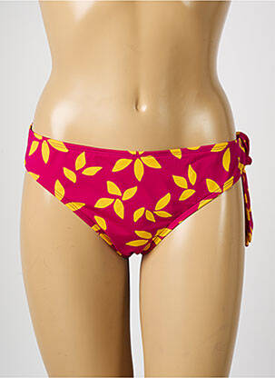 Bas de maillot de bain imprimé fantaisie culotte rose AUBADE femme
