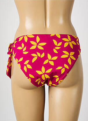 Bas de maillot de bain imprimé fantaisie culotte rose AUBADE femme