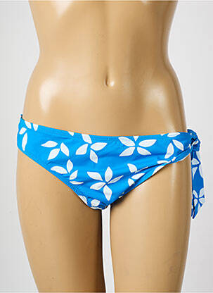Bas de maillot de bain imprimé fantaisie culotte bleu AUBADE femme