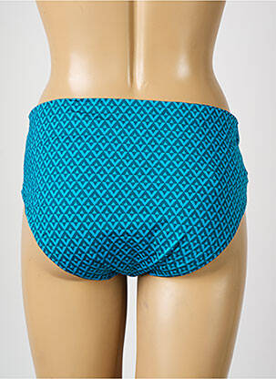 Bas de maillot de bain tissage satiné culotte bleu SIMONE PERELE femme