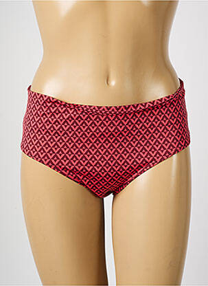 Bas de maillot de bain tissage satiné culotte rouge SIMONE PERELE femme