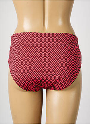 Bas de maillot de bain tissage satiné culotte rouge SIMONE PERELE femme
