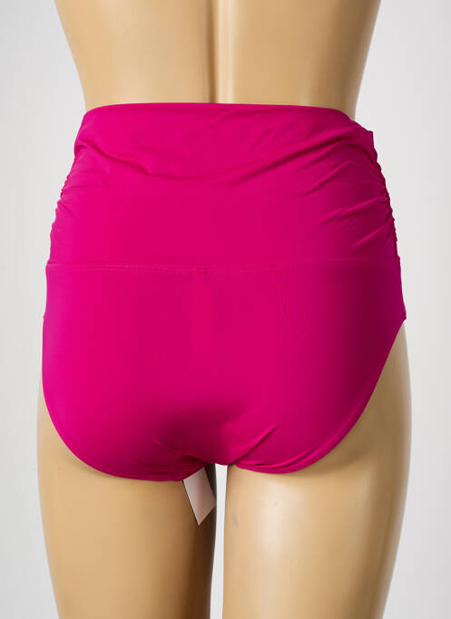 Bas de maillot de bain effet matière satinée culotte violet AUBADE femme