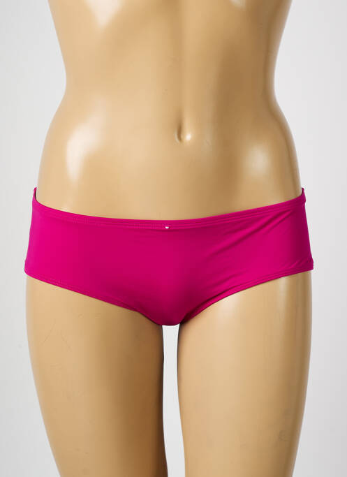 Bas de maillot de bain tissage satiné culotte violet AUBADE femme