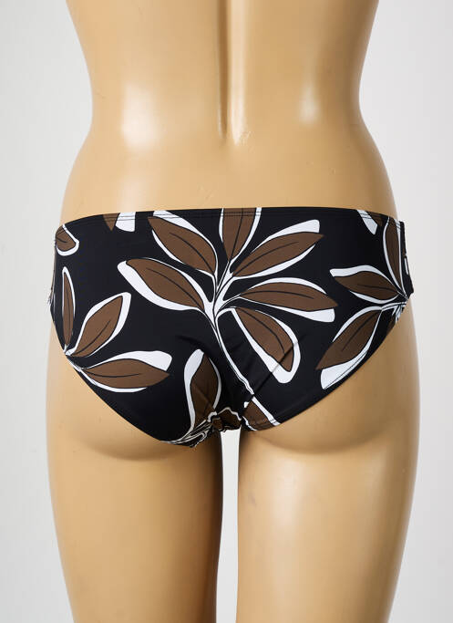 Bas de maillot de bain imprimé fantaisie culotte marron AUBADE femme