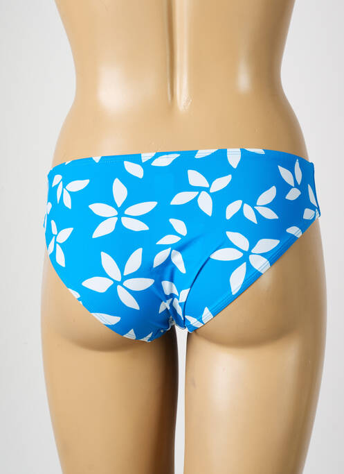 Bas de maillot de bain imprimé fantaisie culotte bleu AUBADE femme