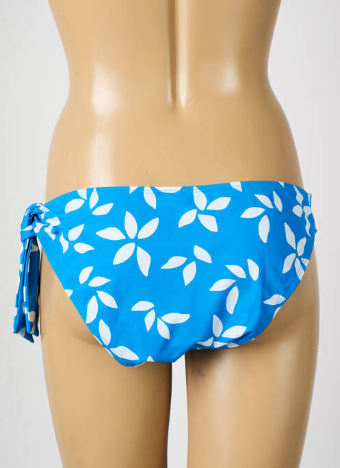 Bas de maillot de bain imprimé fantaisie culotte bleu AUBADE femme