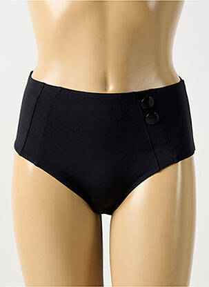 Bas de maillot de bain effet matière satinée culotte noir SIMONE PERELE femme