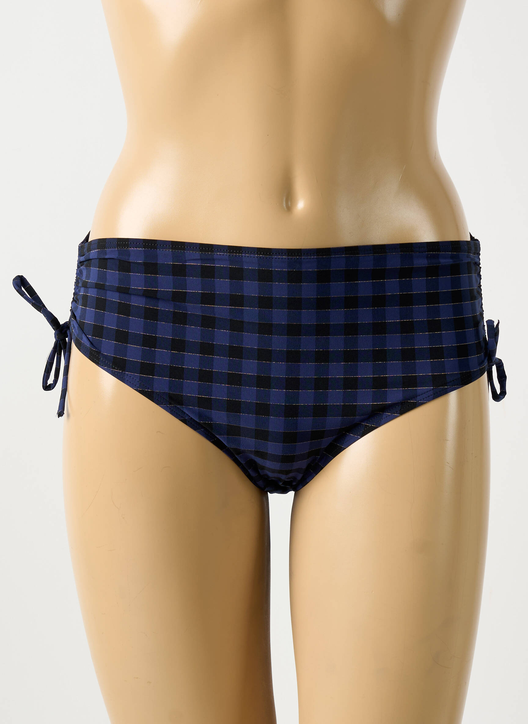 Bas de maillot de bain réversible culotte bleu SIMONE PERELE femme