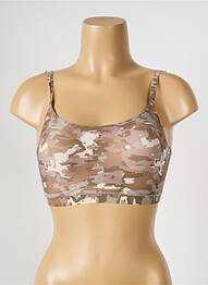 Soutien-gorge sans armature bralettes marron CHANTELLE femme