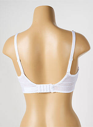 Soutien-gorge broderie haut soutien-gorge emboitant blanc CHANTELLE femme