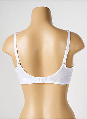 Soutien-gorge broderie haut soutien-gorge emboitant blanc CHANTELLE femme