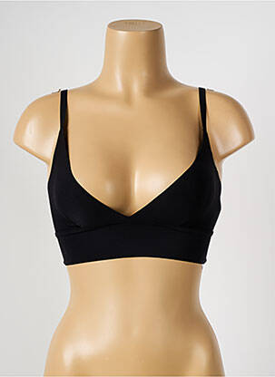 Soutien-gorge effet matière satinée brassieres noir CHANTELLE femme