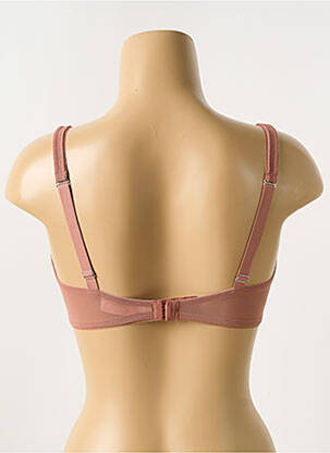 Soutien-gorge sans armature haut soutien-gorge emboitant marron GEMMA femme