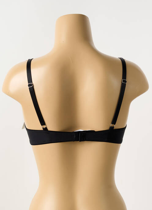 Soutien-gorge sans armature haut soutien-gorge emboitant noir GEMMA femme