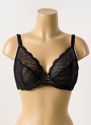 Soutien-gorge légère et transparente haut soutien-gorge emboitant noir SIMONE PERELE femme