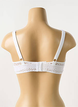 Soutien-gorge légère et transparente haut soutien-gorge emboitant blanc IMPLICITE femme