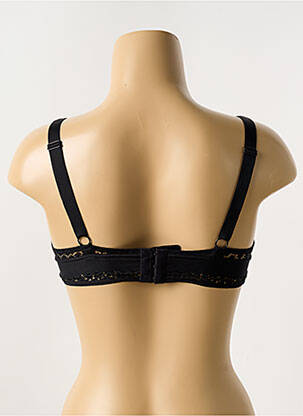Soutien-gorge légère et transparente haut soutien-gorge emboitant noir IMPLICITE femme