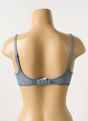 Soutien-gorge effet matière satinée haut soutien-gorge emboitant gris SIMONE PERELE femme
