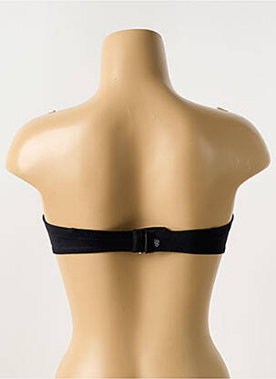 Soutien-gorge effet matière satinée haut soutien-gorge balconnet noir SIMONE PERELE femme