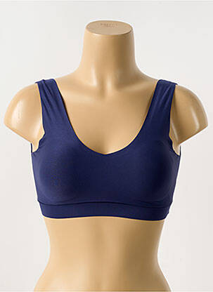 Soutien-gorge sans armature brassieres bleu CHANTELLE femme