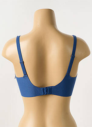 Soutien-gorge effet matière satinée haut soutien-gorge emboitant bleu CHANTELLE femme