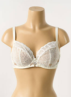 Soutien-gorge légère et transparente haut soutien-gorge emboitant blanc CHANTELLE femme