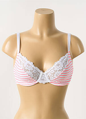 Soutien-gorge tissage dentelle haut soutien-gorge emboitant rose PASSIONATA femme