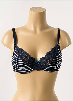 Soutien-gorge tissage dentelle haut soutien-gorge emboitant bleu PASSIONATA femme