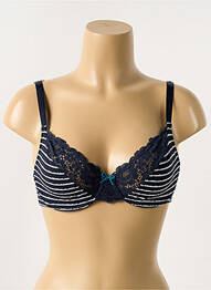 Soutien-gorge tissage dentelle haut soutien-gorge emboitant bleu PASSIONATA femme
