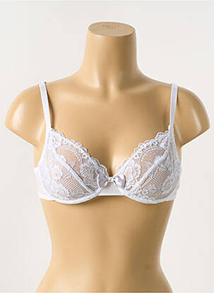 Soutien-gorge effet matière satinée blanc PASSIONATA femme