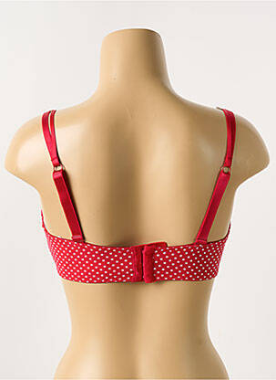 Soutien-gorge effet matière satinée haut soutien-gorge emboitant rouge PASSIONATA femme