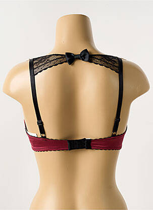 Soutien-gorge effet matière satinée haut soutien-gorge balconnet rouge PASSIONATA femme