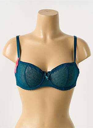 Soutien-gorge légère et transparente haut soutien-gorge emboitant bleu PASSIONATA femme