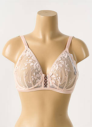 Soutien-gorge légère et transparente haut soutien-gorge emboitant rose SIMONE PERELE femme