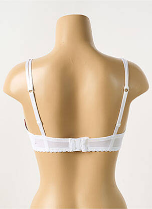 Soutien-gorge effet matière satinée haut soutien-gorge emboitant blanc PASSIONATA femme