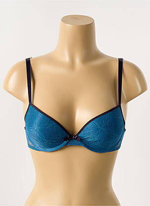 Soutien-gorge effet matière satinée haut soutien-gorge push-up vert PASSIONATA femme