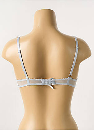 Soutien-gorge effet matière satinée haut soutien-gorge push-up gris PASSIONATA femme