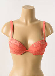Soutien-gorge haut soutien-gorge push-up haut soutien-gorge push-up orange IMPLICITE femme