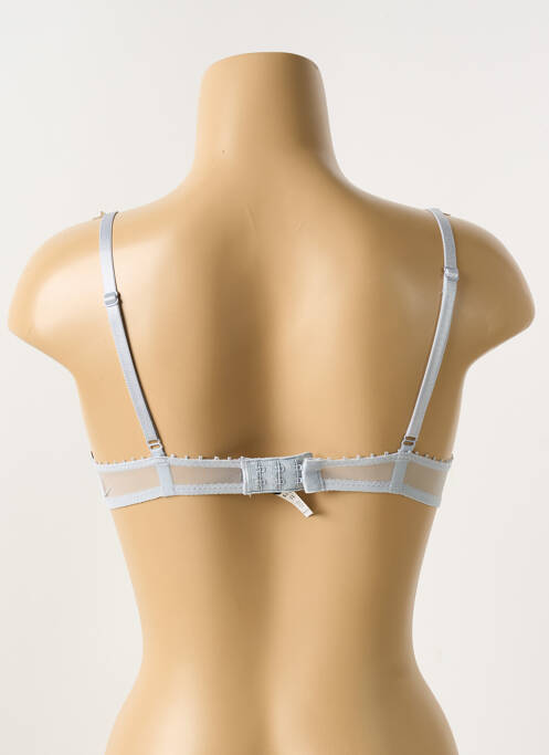 Soutien-gorge effet matière satinée haut soutien-gorge push-up gris PASSIONATA femme