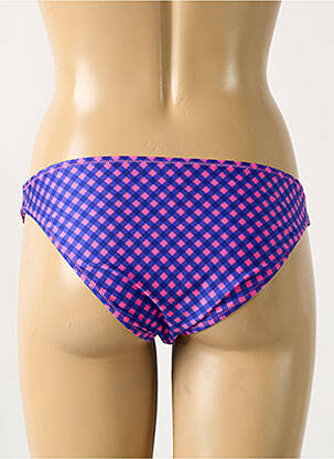 Bas de maillot de bain stretch culotte rose ANTIGEL femme