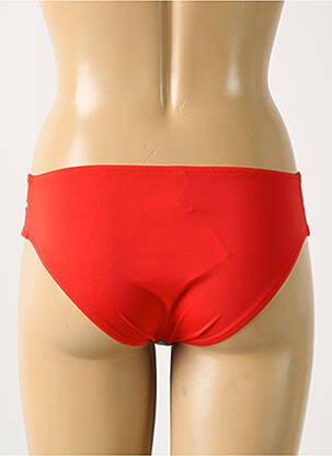 Bas de maillot de bain imprimé fantaisie culotte rouge ANTIGEL femme