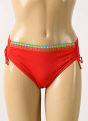 Bas de maillot de bain rouge ANTIGEL pour femme seconde vue