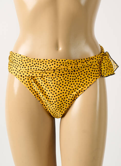 Bas de maillot de bain jaune ANTIGEL pour femme