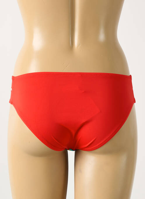 Bas de maillot de bain rouge ANTIGEL pour femme