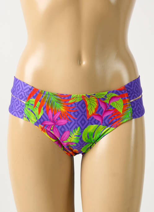 Bas de maillot de bain violet ANTIGEL pour femme